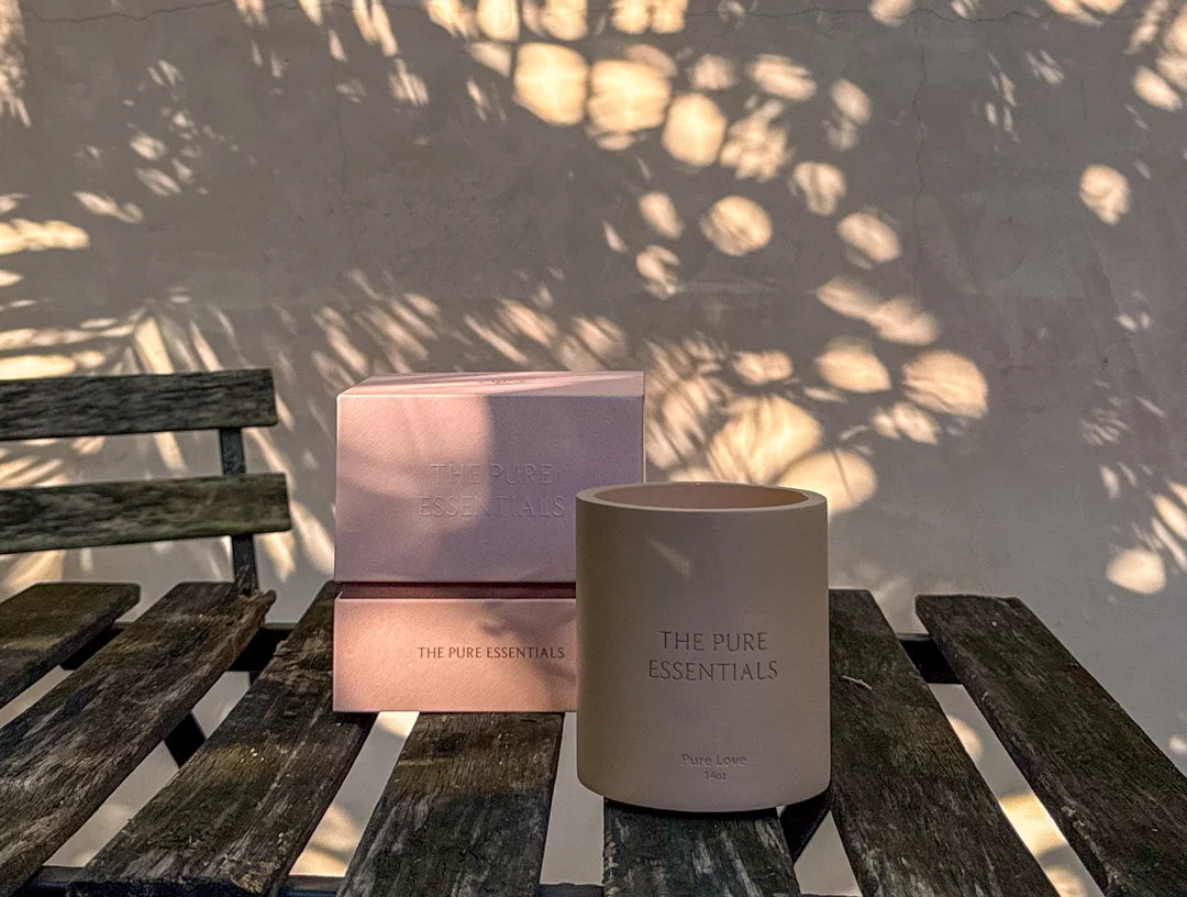 blood orange candle